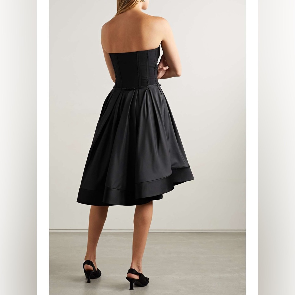Proenza Schouler Taffeta Bustier Fit-&-Flare Dress - Picture 3 of 15